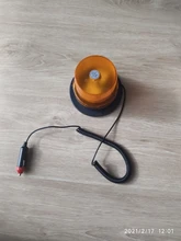 Luz LED giratoria de emergencia para coche, luz de seguridad para el tráfico, luz magnética para techo, estroboscópico Flash