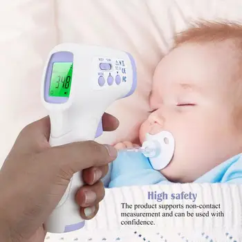 Non-contact Infrared Thermometer Handheld Infrared Thermometer High Precision Measures Body Temperature
Non-contact Infrared Thermometer Handheld Infrared Thermometer High Precision Measures Body Temperature