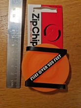 Zipchip-Mini discos voladores flexibles de bolsillo para juego exterior, Disco volador de varios colores, para juego de lanzar y atrapar disco, frisbee