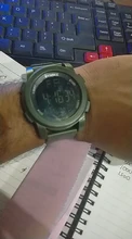 Reloj electrónico Digital para hombre, cronómetro militar de lujo, resistente al agua, con Sensor luminoso Led