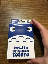 Juego de 54 hojas de cartas de póker Hayao Miyazaki Totoro, colección de personajes de cómics, regalos de navidad