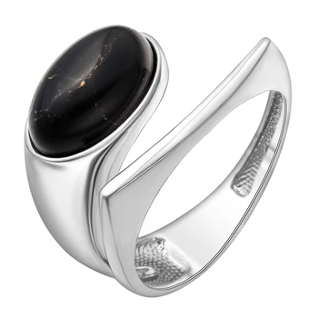 Silver ring with Agate black
Silver ring with Agate black