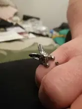 Ajustable QIAMNI Vintage Hippie Chic conejo hecho a mano conejo Animal nudillos anillos para las mujeres dije para chicas regalo de joyería de moda