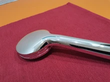 Cabezal de ducha con boquilla presurizada ABS, accesorio de baño, ahorro de agua de alta presión, cabezal de ducha cromado, 1 ud.