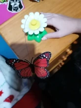 Juguete eléctrico rotatorio automático para gatos, juguetes de entrenamiento interactivos de plástico con forma de mariposa, pájaro y Animal