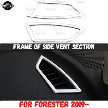Frame of side vent section case for Subaru Forester 2019- ABS plastic molding 1 set / 2 pcs decoration car interior
Frame of side vent section case for Subaru Forester 2019- ABS plastic molding 1 set / 2 pcs decoration car interior