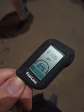 Cubierta de silicona A93 + cubierta de batería para alarma de coche bidireccional, Starline, A93, A63, A39, A36, mando a distancia LCD, cubierta del cuerpo