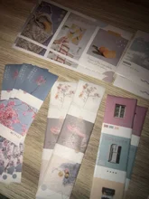 Mr.paper, 4 diseños, 40 unidades por lote, pegatinas Vintage de raya Simple de bolsillo, cinta decorativa, pegatinas para Scrapbooking, Bullet, diario, Deco