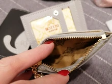 Cartera de piel sintética con cremallera para mujer, Cartera de marca de diseño, monedero, titular de la tarjeta femenina