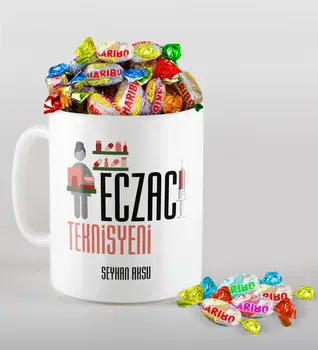 Personalized Pharmacist Technician Mug and Haribo Candy Gift Seti-1
Personalized Pharmacist Technician Mug and Haribo Candy Gift Seti-1
