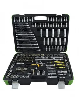 JBM 52840 CASE TOOLS 216 PIECES WITH GLASSES HEXAGONAL CHROME 
JBM 52840 CASE TOOLS 216 PIECES WITH GLASSES HEXAGONAL CHROME