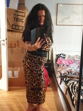 Jumpsuits Summer Overalls Rompers Vintage Beach Wide Leopard Print Collar VONDA Leg-Pants