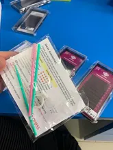 Abonnie JBCD-pestañas postizas individuales, visón negro, volumen prémium, pestañas de imitación Cilios, 12 filas, todos los tamaños, 8-17mm