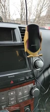 Soporte de carga rápida Qi para teléfono de coche, montaje de Sensor infrarrojo automático para iPhone X, XR, XS, 12, 11, 8, Samsung S20, S10, S9, S8