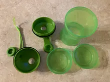 Botella de agua portátil para perros y gatos, tazón de beber de viaje para cachorros, alimentador de agua para mascotas pequeñas y grandes