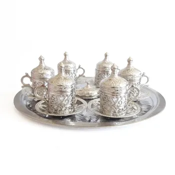 Set of 6 Copper Ottoman Turkish Coffee Cups Set with Turkish Coffee Gift Made in Turkey Arabic Coffee Set Tea Cups Set Espresso
Set of 6 Copper Ottoman Turkish Coffee Cups Set with Turkish Coffee Gift Made in Turkey Arabic Coffee Set Tea Cups Set Espresso