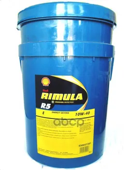Shell Shell Rimula R5 E 10W40 (20l) oil engine p/Sint. For cargo. diesel
Shell Shell Rimula R5 E 10W40 (20l) oil engine p/Sint. For cargo. diesel