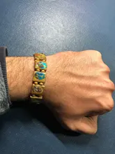 Pulseras iconos religiosos de madera de los santos y Jesús, Unisex, de madera, Paryer, Charm Jewelry para hombre, 2020
