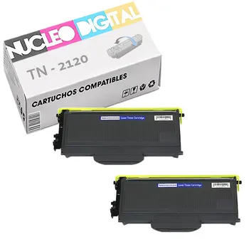 NucleoDigital compatible toner cartridge for use in Brother TN-2120 TN-2110 upto 2.600 Paginas TN2320 tn2310
NucleoDigital compatible toner cartridge for use in Brother TN-2120 TN-2110 upto 2.600 Paginas TN2320 tn2310