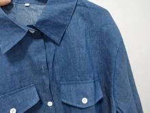 Vestido camisero de manga larga con cuello vuelto para mujer, vestido largo holgado de fiesta blanca para otoño