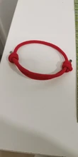 Pulseras de hilo rojo para protección, amuleto de la suerte para el éxito, pulseras de cuerda hechas a mano de la buena suerte, regalos