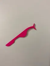 Mikiwi-Pinzas para pestañas falsas en forma de T, aplicador de pestañas postizas, rizador de extensiones, pinza auxiliar, herramienta de maquillaje