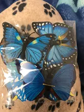 Wall-Stickers House-Decoration Living-Room Butterfly 12PCS Pvc 3d for High-Quality