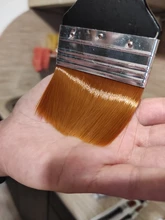 Pinceles profesionales de nailon para pintura de cabello, pinceles para pintura acrílica al óleo, polvo de acuarela, diferentes tamaños, 1 Uds.