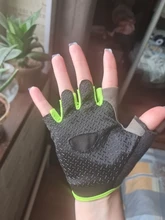 Guantes antideslizantes para ciclismo, protectores de manos transpirables de medio dedo para deportes y ciclismo, accesorios para hombres y mujeres