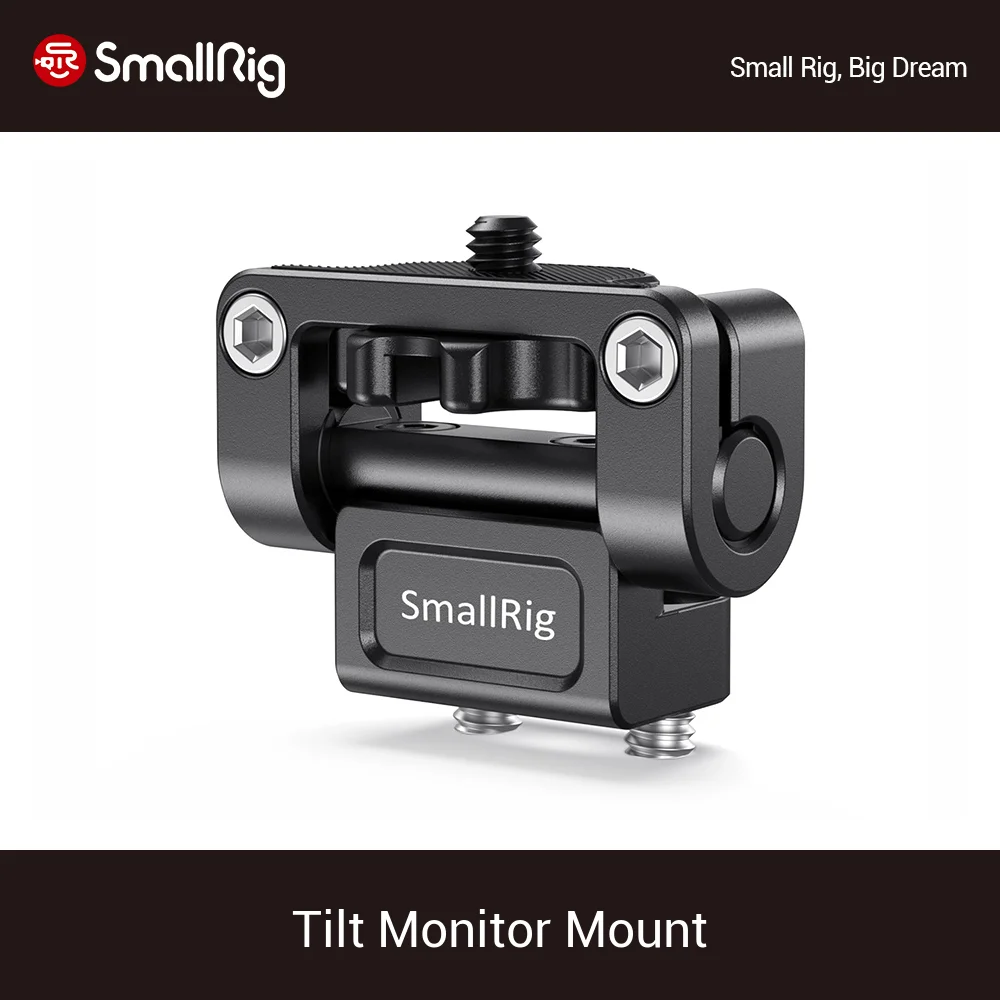 SmallRig Quick Release DSLR Camera Monitor Holder Mount EVF Support Holder Mount Screen Lcd Monitor- 1842
SmallRig Quick Release DSLR Camera Monitor Holder Mount EVF Support Holder Mount Screen Lcd Monitor- 1842
