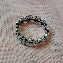 FDLK-anillo exquisito de margaritas de carburo sólido, anillo Floral para aniversario, regalo de cumpleaños, sortija de boda de compromiso para mujer, joyería de flores, tamaño 5-12