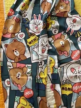 De dibujos animados de primavera pantalones pijamas de algodón las mujeres lindo de talla grande zapatos cómodo ropa de casa durmiendo pantalones estilo coreano