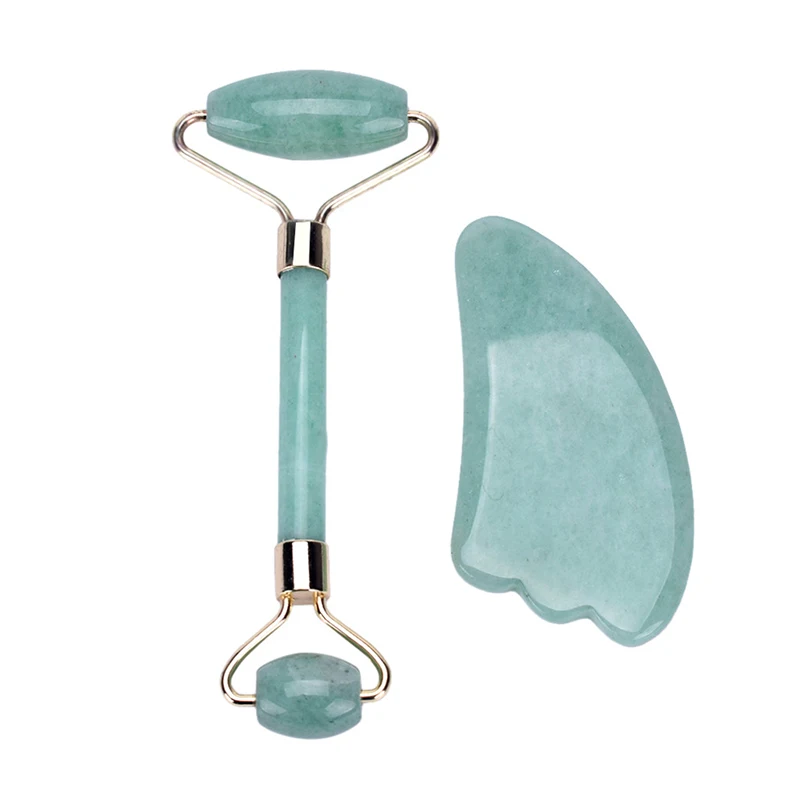 Jade Roller Massager Natural Stone Lift Massage Facial Tools Chin Neck Beauty Skin Care
Jade Roller Massager Natural Stone Lift Massage Facial Tools Chin Neck Beauty Skin Care