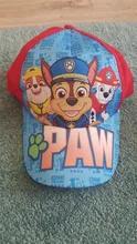 Nueva Pata de patrulla de personaje de dibujos animados figura gorra de béisbol sol gorra de red niños juguetes deportivos para el aire libre los niños fiesta de cumpleaños regalos
