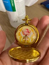 Reloj de bolsillo colorido de Sailor Moon para niños, colgante Vintage, regalo para mujer, Fob, relojes de bolsillo, cadena, collar, venta al por mayor
