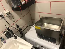 Limpiador ultrasónico Digital de acero inoxidable, 3L, 6L, 10L, doble frecuencia, máquina de limpieza, 220V