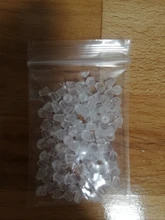 100 unids/lote claro goma de silicona suave pendiente espalda seguridad bala tapón de goma de accesorios de joyería DIY piezas de oreja