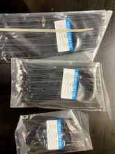 Juego de cables de nailon de autosujeción, conjunto de tirantes de plástico, 3x300, 3x100, 4x150, MRO, suministro Industrial, sujetadores y Cable de Hardware, 200 Uds.