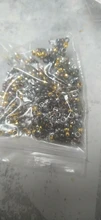 500 unids/lote oro rodio bola crimpado final cuentas Dia 2 2,5 3 mm tapón espaciador perlas para la fabricación de la joyería Diy resultados Accesorios