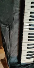 Bolsa portátil para teclado profesional, funda acolchada de Piano eléctrico, tela Oxford, accesorios para teclado electrónico, 61 teclas