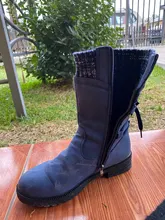 Botas De nieve aterciopeladas para Mujer, Zapatos cálidos De ante, a la moda, para invierno, 2020