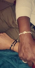 1 par pulsera Retro chino Tai Chi chismes desterrar mala suerte mano cuerda tejida BFF mejor amigo joyería de amistad