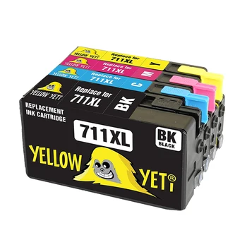 4pcs 711 Compatible Ink Cartridge For HP 711 711XL For HP Designjet T120 T520 Printer With Cheep
4pcs 711 Compatible Ink Cartridge For HP 711 711XL For HP Designjet T120 T520 Printer With Cheep