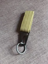 Mosquetón de alta resistencia llave de Nylon gancho MOLLE Correa hebilla colgante sistema hebilla de cinturón colgante Camping y senderismo y accesorios