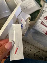 Agujas de Microblading para tatuaje, 50 Uds. De agujas de Microblading para maquillaje permanente, sombreado redondo R3 R5 R7 R9 R21