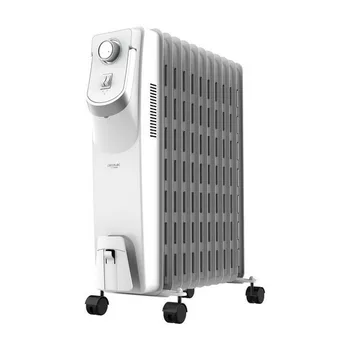 Oil-filled Radiator (11 chamber) Cecotec Ready Warm 5850 Space 360º 2500W White
Oil-filled Radiator (11 chamber) Cecotec Ready Warm 5850 Space 360º 2500W White