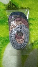 50 unids/set niñas colorido 4,5 cm elástico cinta para el cabello para niñas lindo Cola de Caballo titular de la banda de goma pelo Scrunchies pelo accesorios