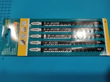 Uds alta calidad 10 Uds Hcs HSS tierra dientes de corte recto T-MANGO hoja de sierra caladora para madera