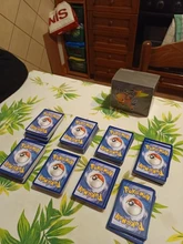 TOMY-Juego de cartas POKEMON para niños, juguete de cartas de batalla GX VMAX V MAX