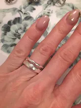 Simple estilo de Color de plata geométrico Irregular anillos para mujeres regalos gran ajustable anillos de dedo